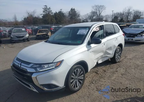 2019 Mitsubishi Outlander Es из США, поврежденный, VIN JA4AZ3A33KZ003133